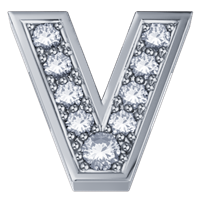 Charm Elements in Oro bianco Diamante DCHF3319V.002